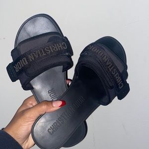 Christian Dior slides/sandals